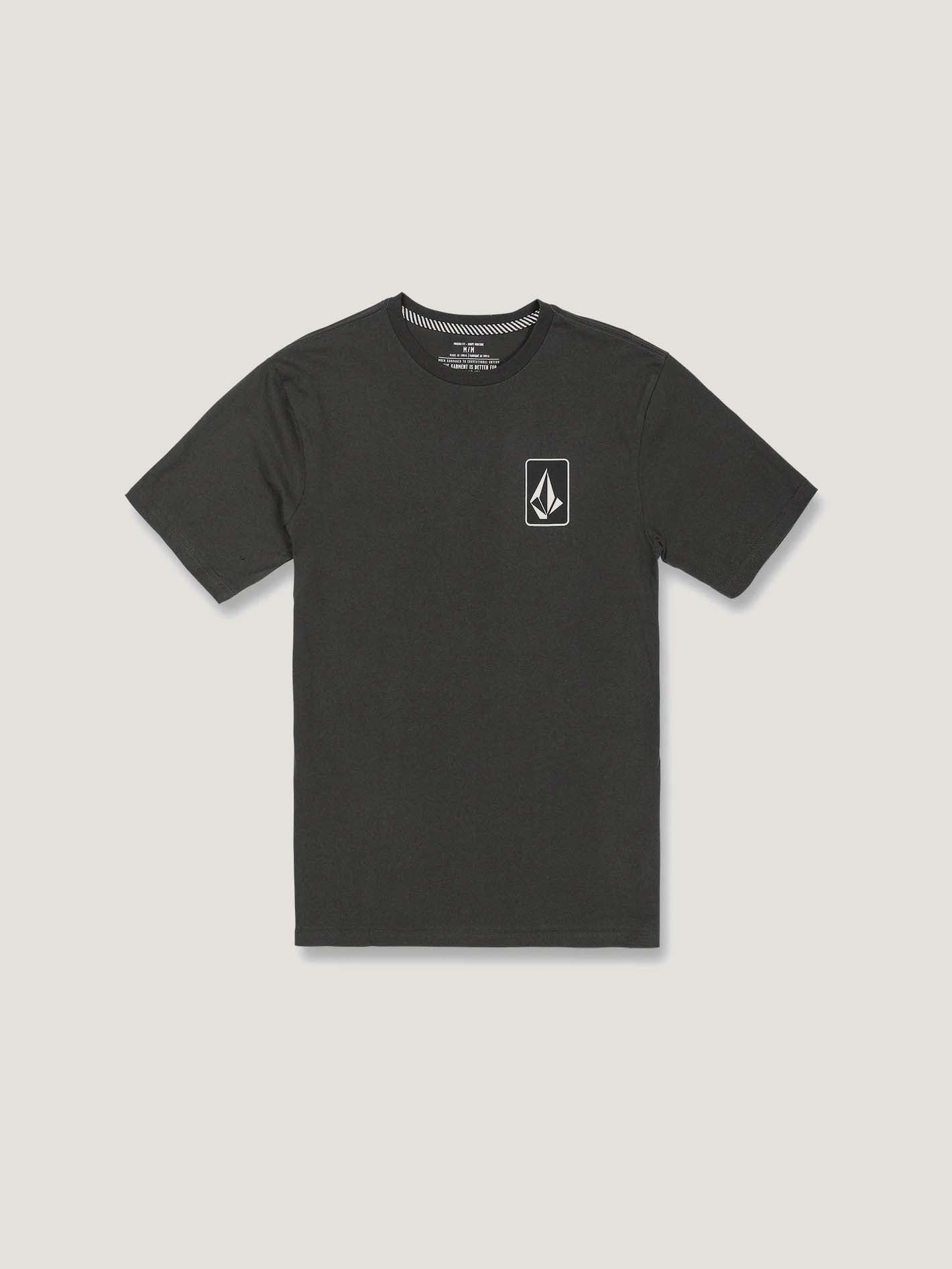 Polo shirt for men, Volcom brand, designed for skateboarding, featuring the Vital Originator logo, short sleeve style.