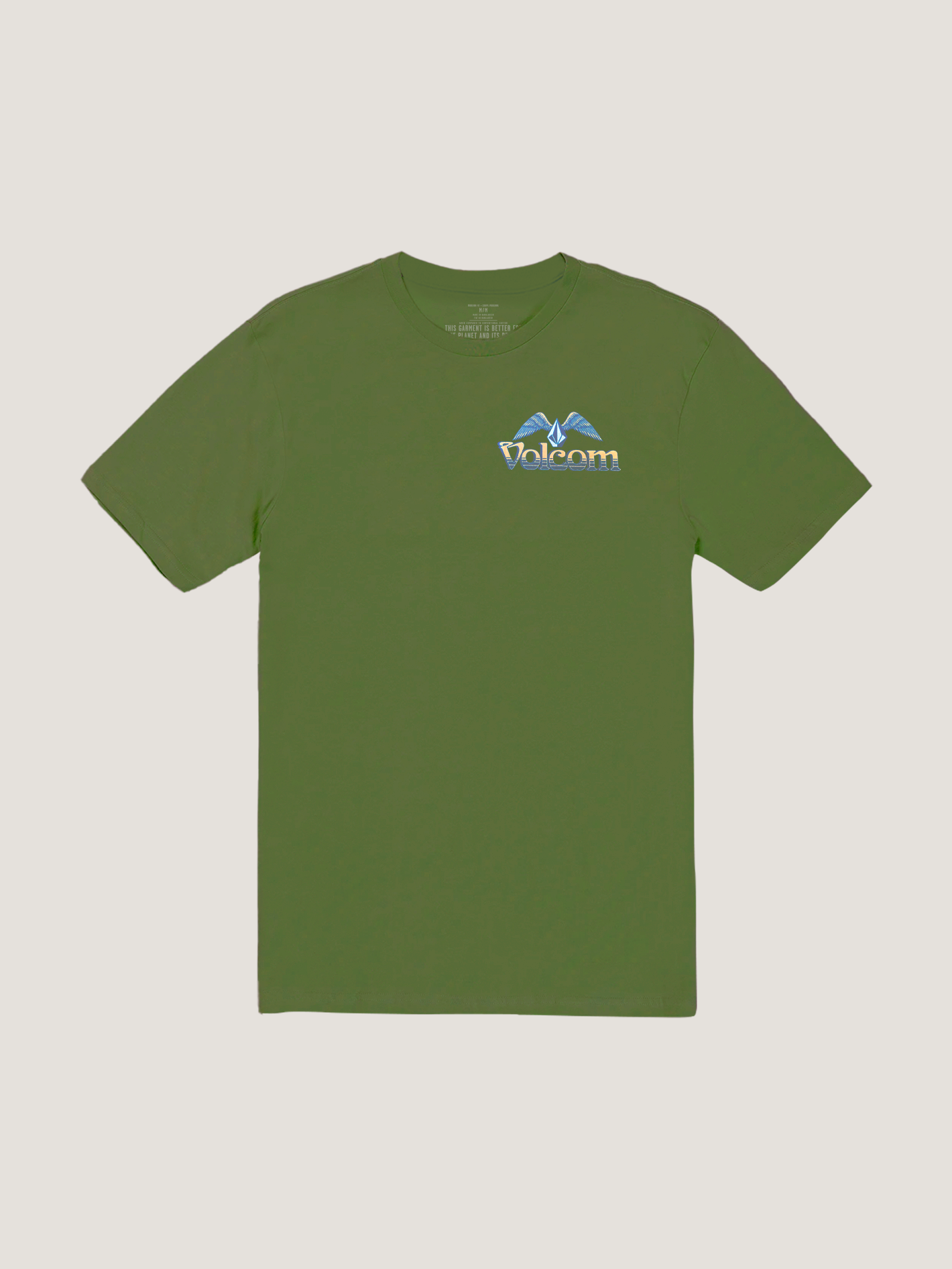 Polo shirt Volcom men's swoop short-sleeve tee.