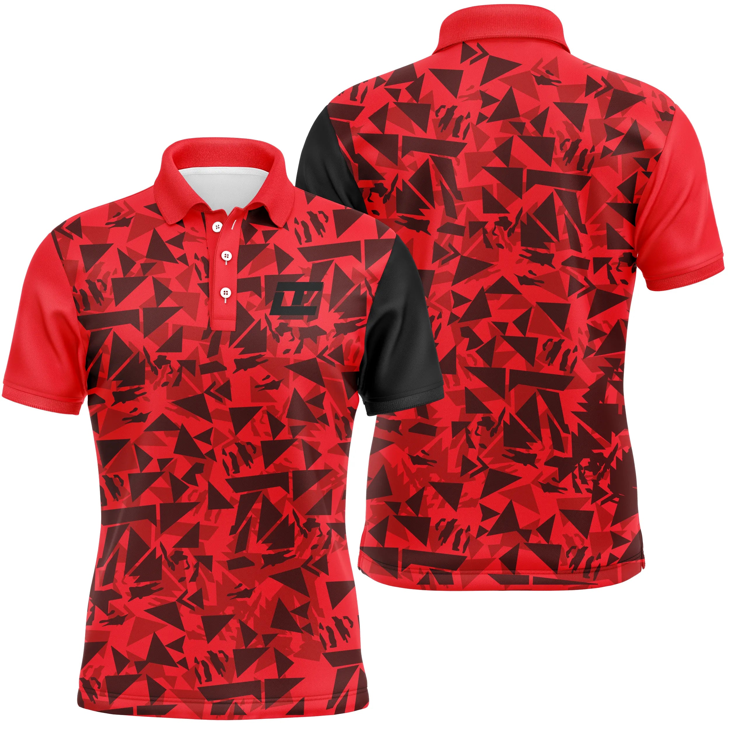 Quick-Drying Polo, Unisex Sport Polo Shirts, Golf Polo Shirts, Lightweight Short-Sleeved Summer Tops - CTS1