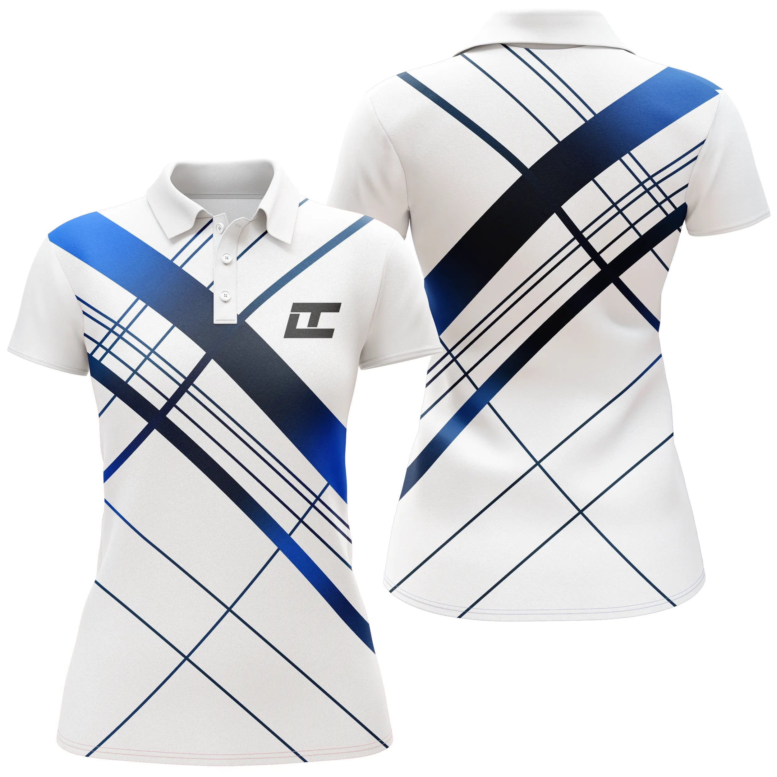 Quick-Drying Polo, Unisex Sport Polo Shirts, Golf Polo Shirts, Summer Lightweight Short Sleeve Tops - CTS1