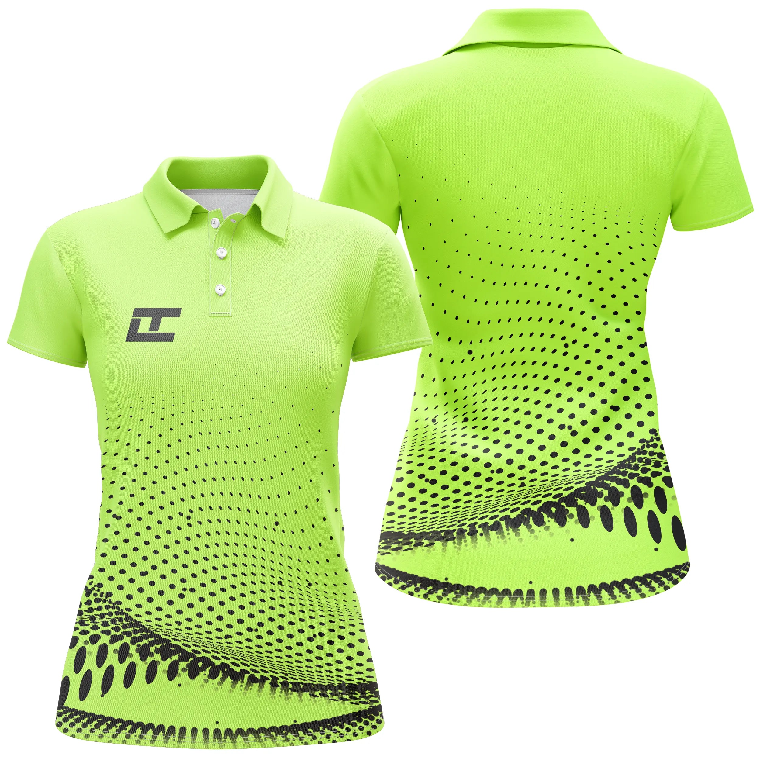 Quick-Drying Polo, Unisex Sports Polo Shirt, Golf Shirts, Lightweight Short-Sleeve Summer Tops - CTS1005