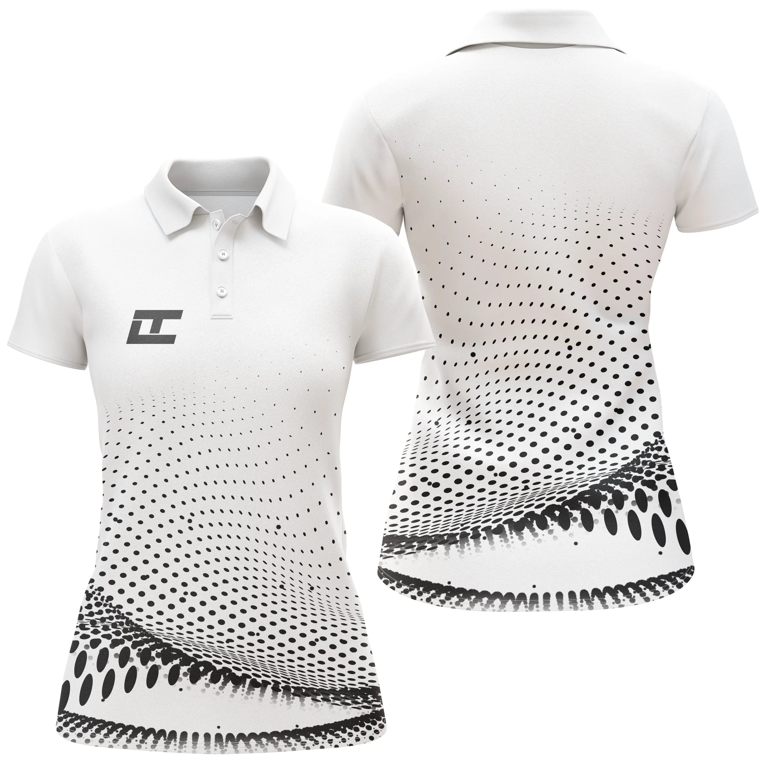 Quick-Drying Polo, Unisex Sports Polo Shirt, Golf Shirts, Lightweight Short-Sleeve Summer Tops - CTS1005