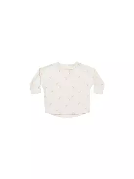 Quincy Mae Ducks Long Sleeve Tee - Ivory