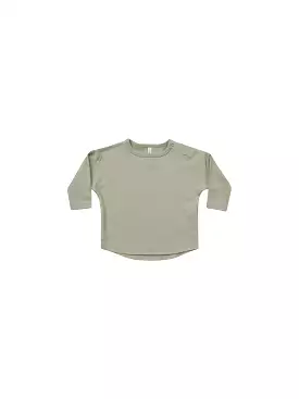 Quincy Mae - Sage Long Sleeve Tee - Shop now for the perfect organic cotton long sleeve tee from Quincy Mae in soothing sage col