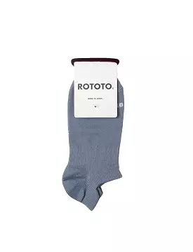 Rototo Organic Socks Light Blue