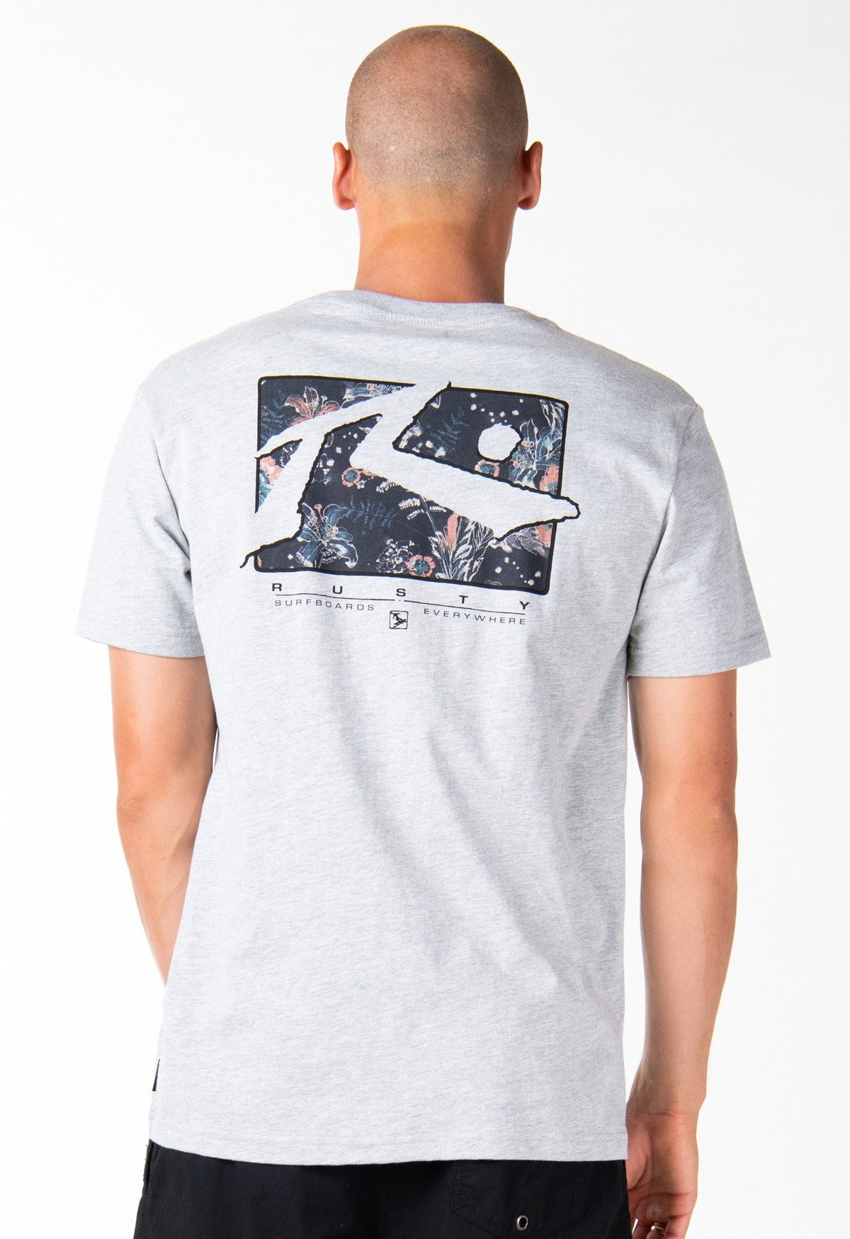 Rusty Layer Cake T-Shirt - Grey Marle