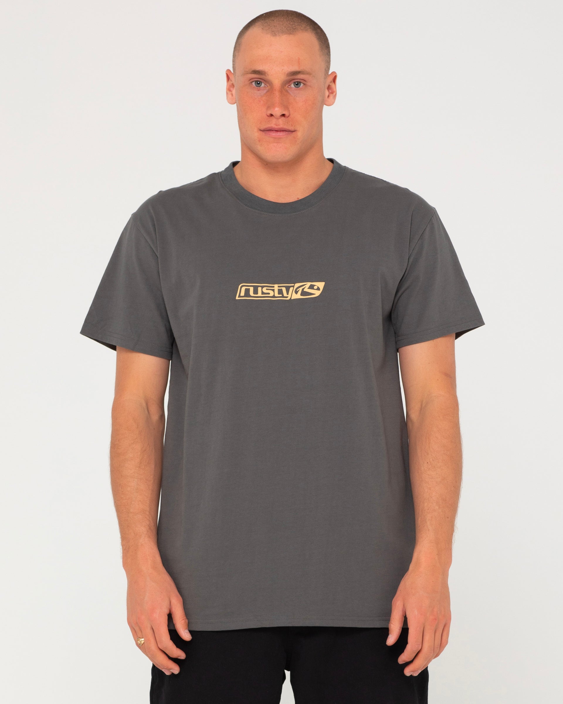 Rusty Short Sleeve Tee V8 USA