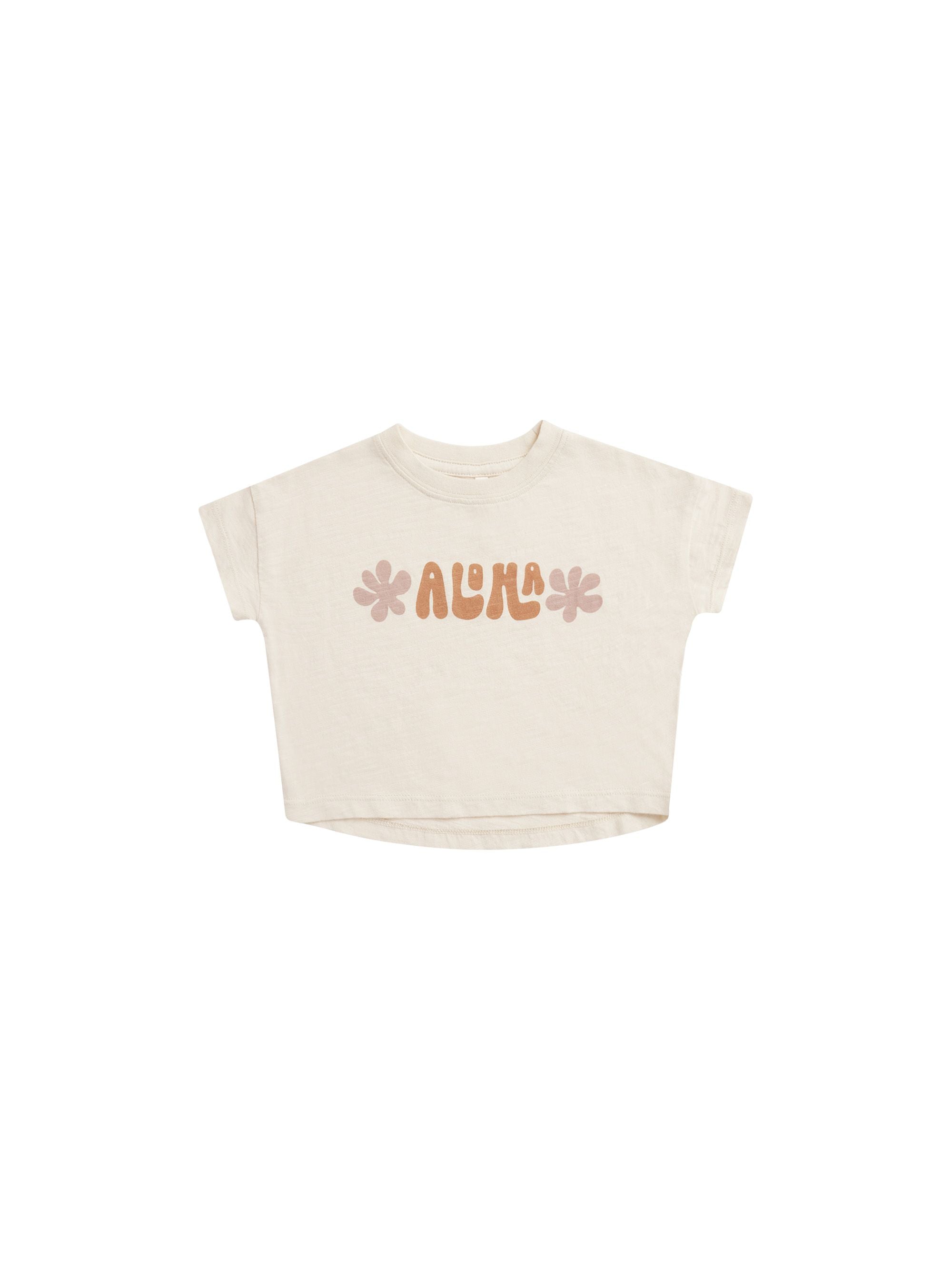 Rylee & Cru Aloha Boxy Tee - Product Listing