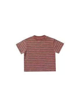 Rylee & Cru - Red Multi Stripe T-Shirt