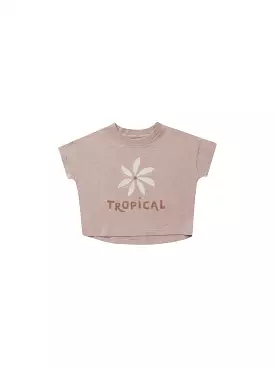 Rylee and Cru Tropical Boxy Tee