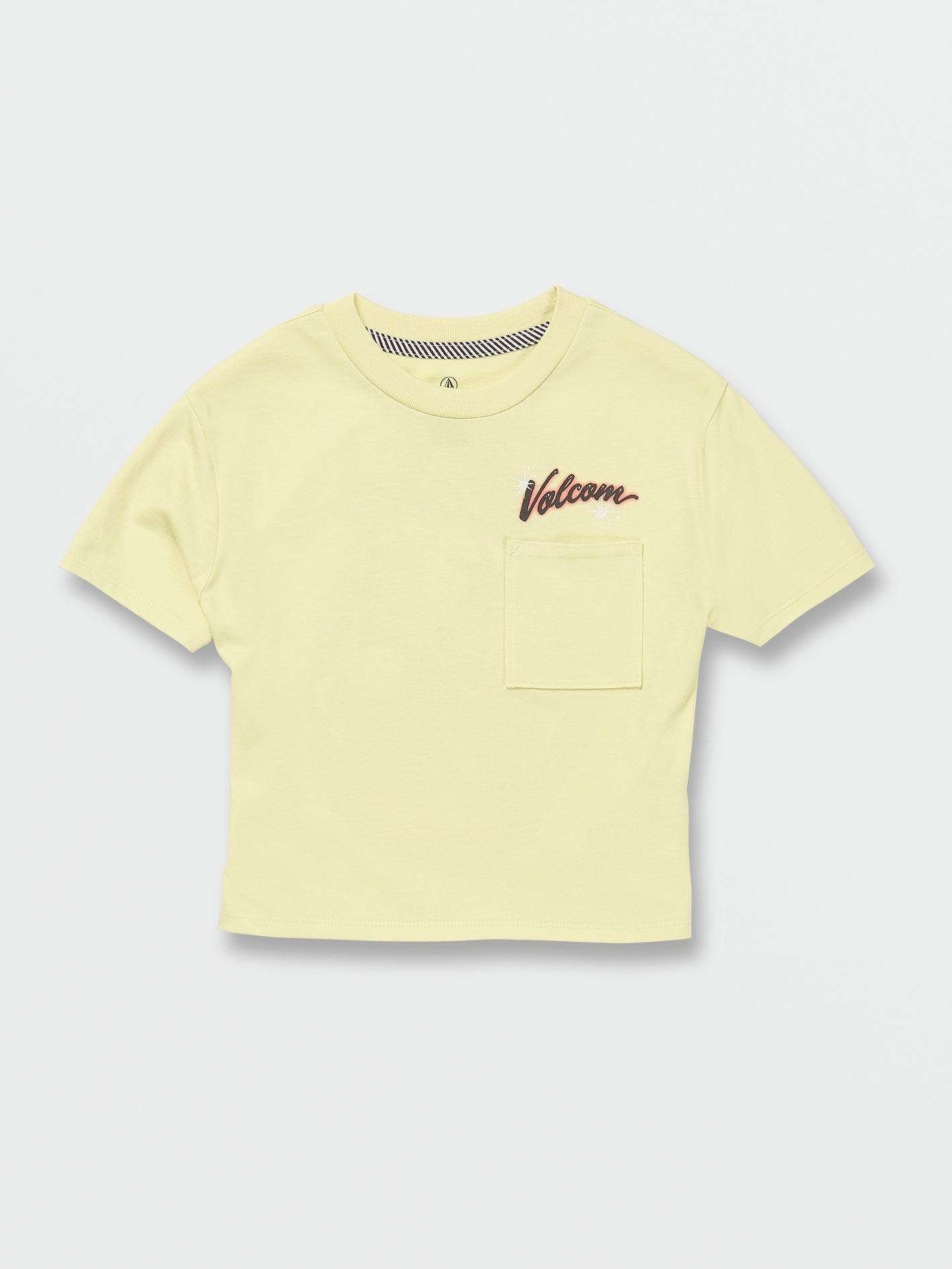 Short Sleeve Tee for Girls - Citron Color