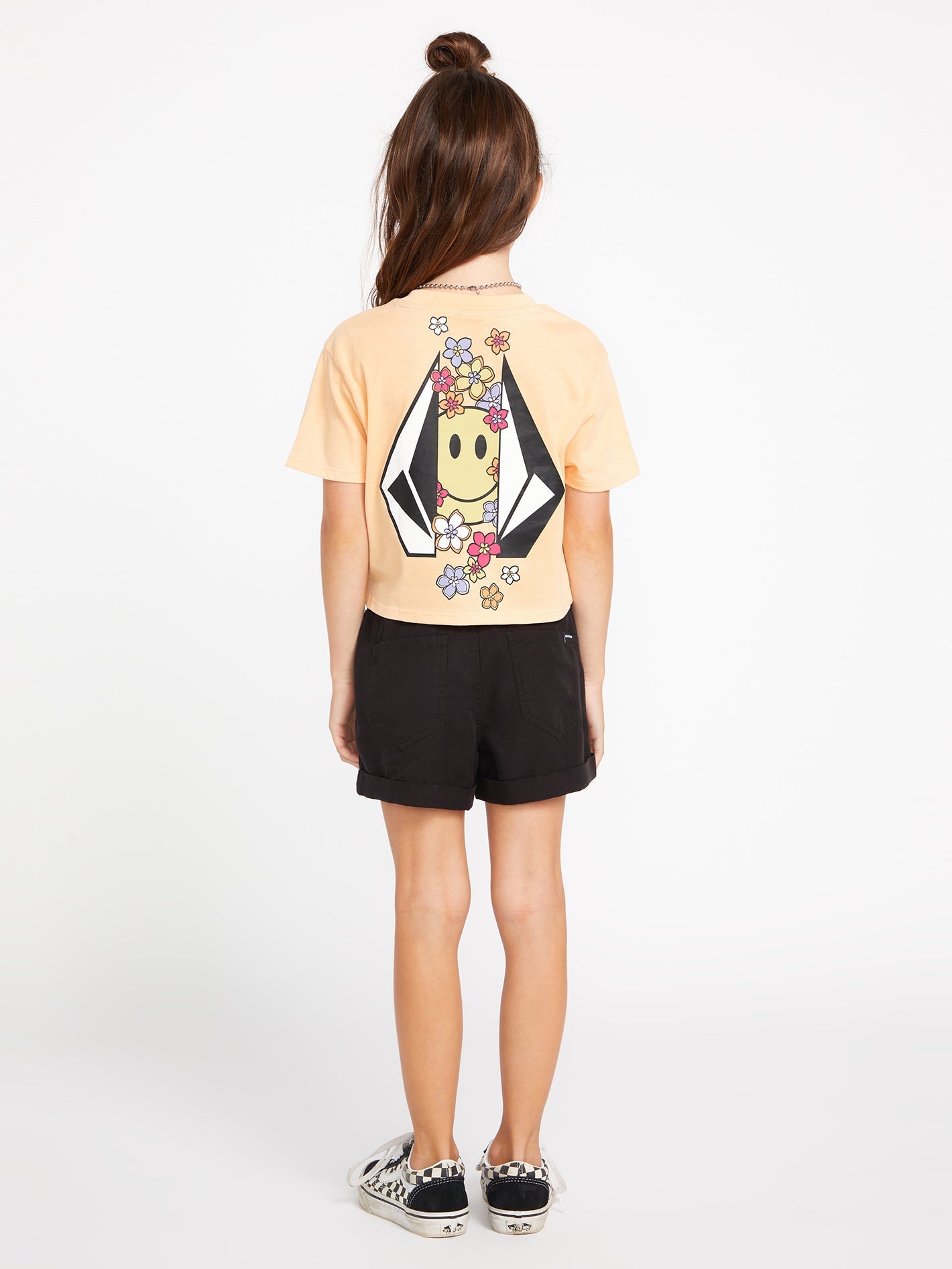 Short Sleeve Tee for Girls - Citron Color