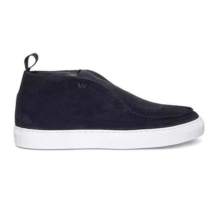 Slip-on sneaker with mid top