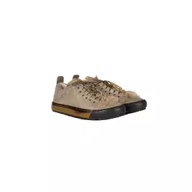 Sneaker Light Bronze with Fur for Men - Messico Collection