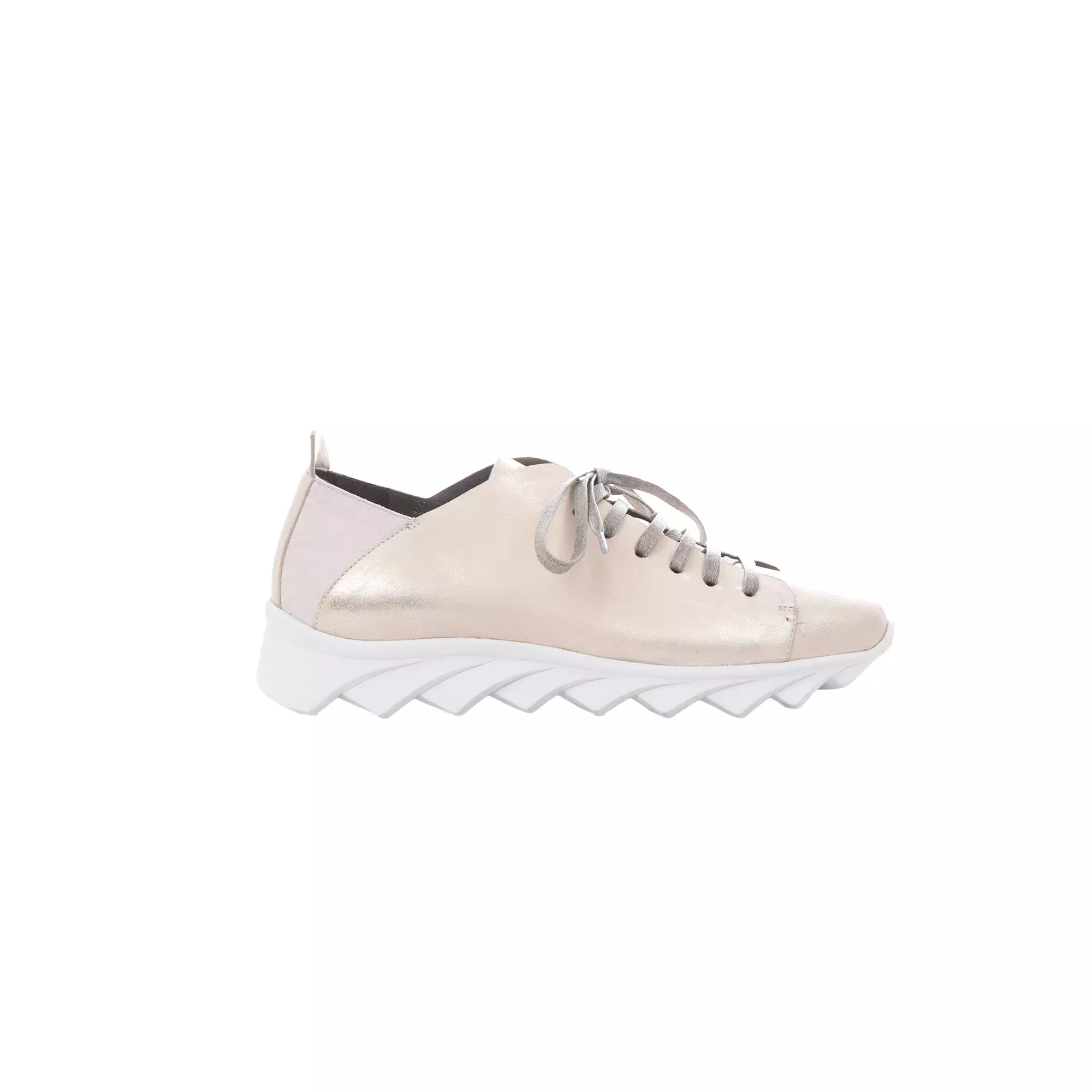 Sneaker Light Pink Zig Zag Metal Sport