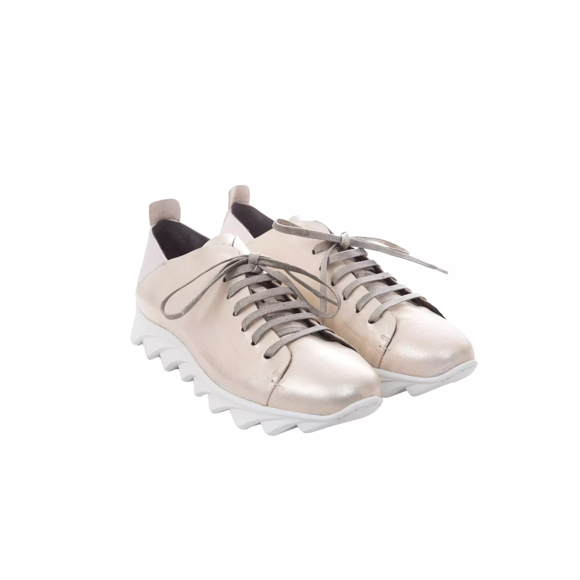 Sneaker Light Pink Zig Zag Metal Sport