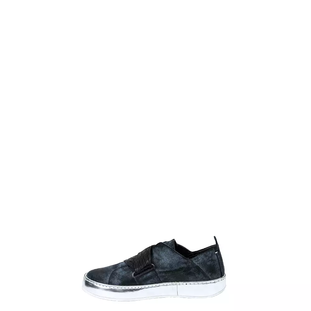 Sneaker Metal Dave Crocodile Black