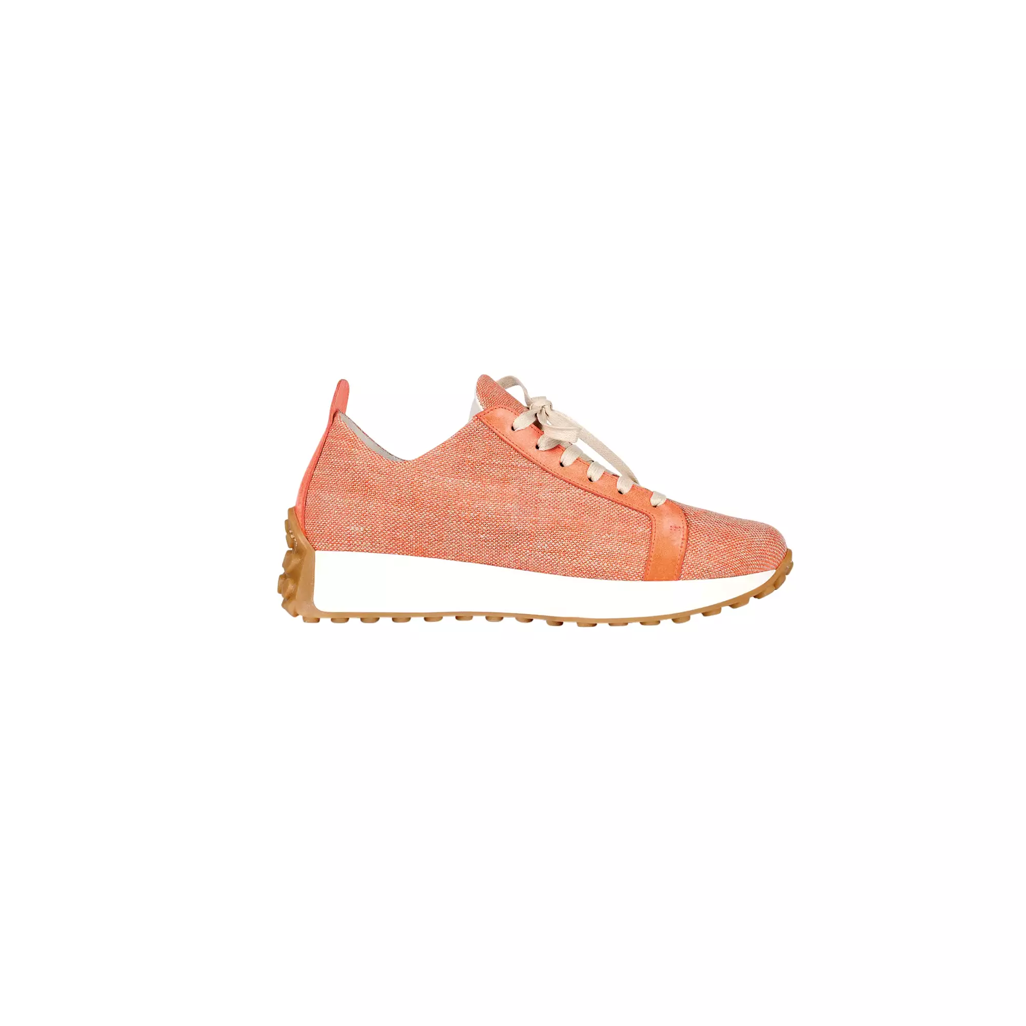 Sneaker Solero light orange - Google SEO friendly words: Light Orange Sneaker Solero.