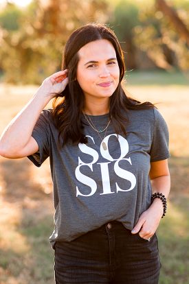 SoSis Grey Tee