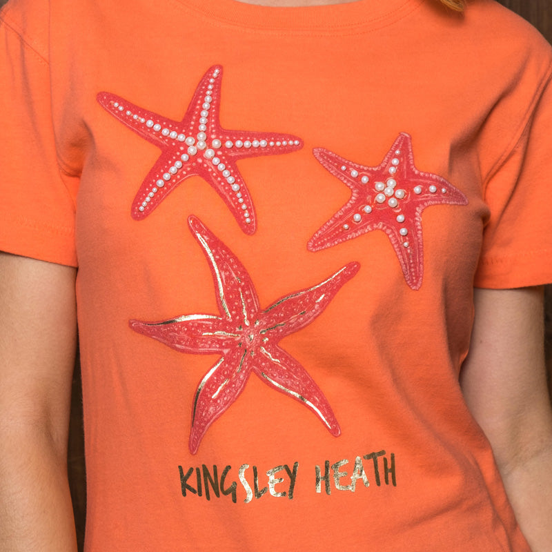 Starfish Luxe Coral Tee