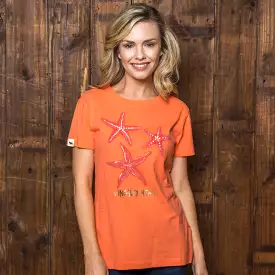 Starfish Luxe Coral Tee