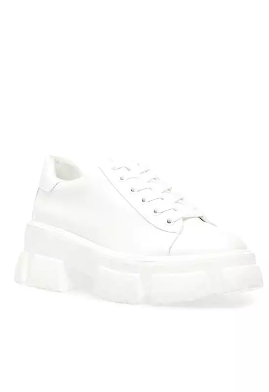 Steve Madden - Michigan White Sneaker