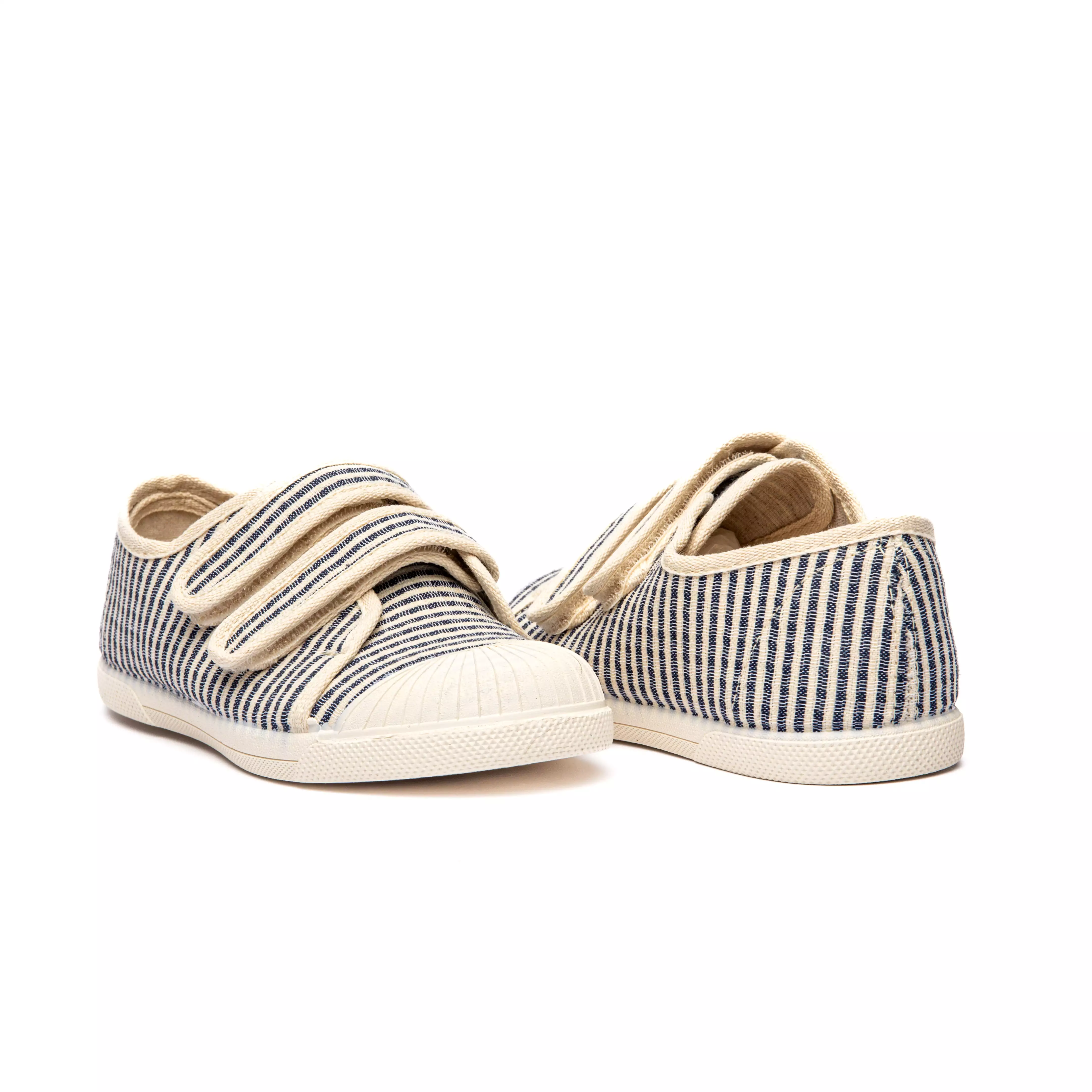 Striped Canvas Double Sneaker - Get it Now!