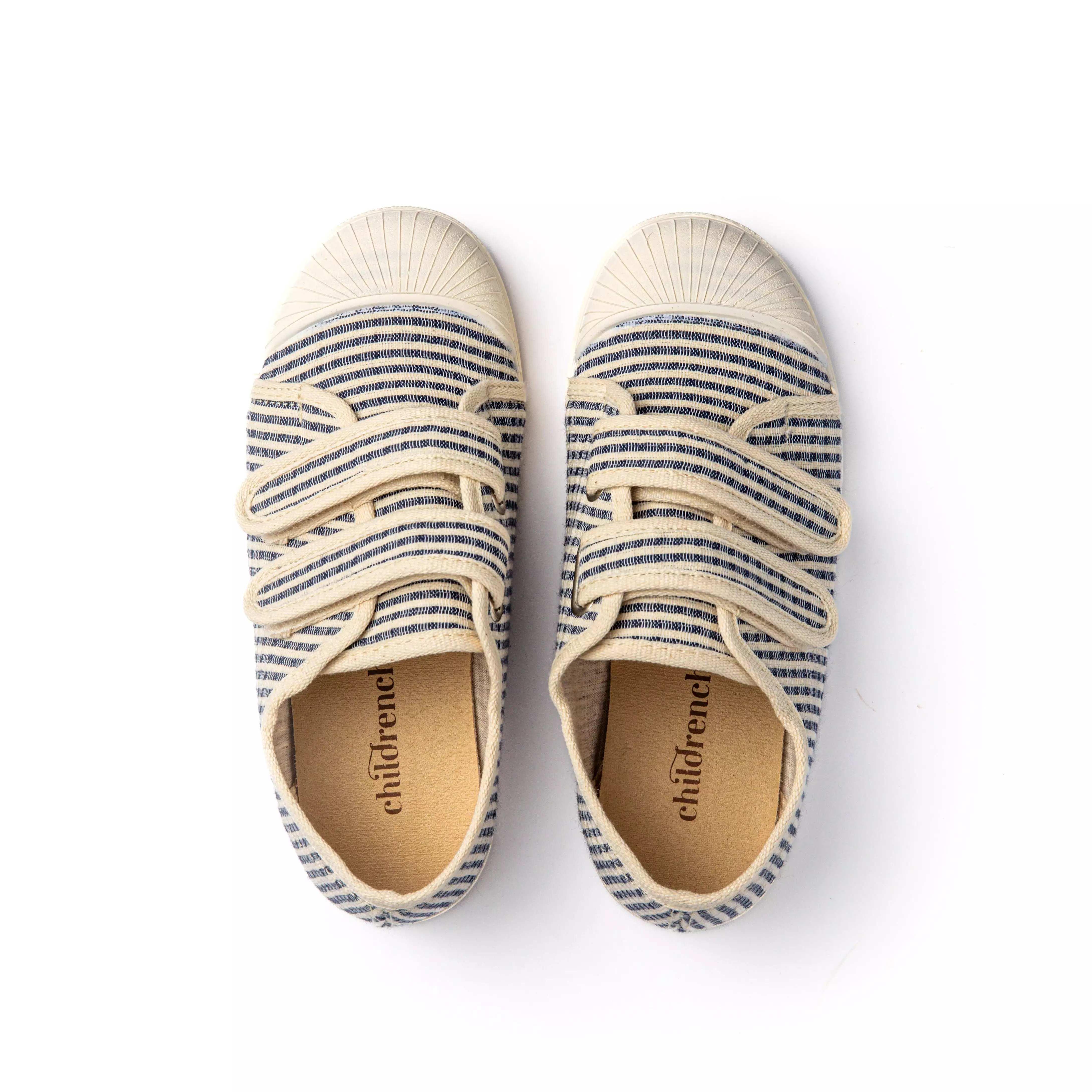 Striped Canvas Double Sneaker - Get it Now!