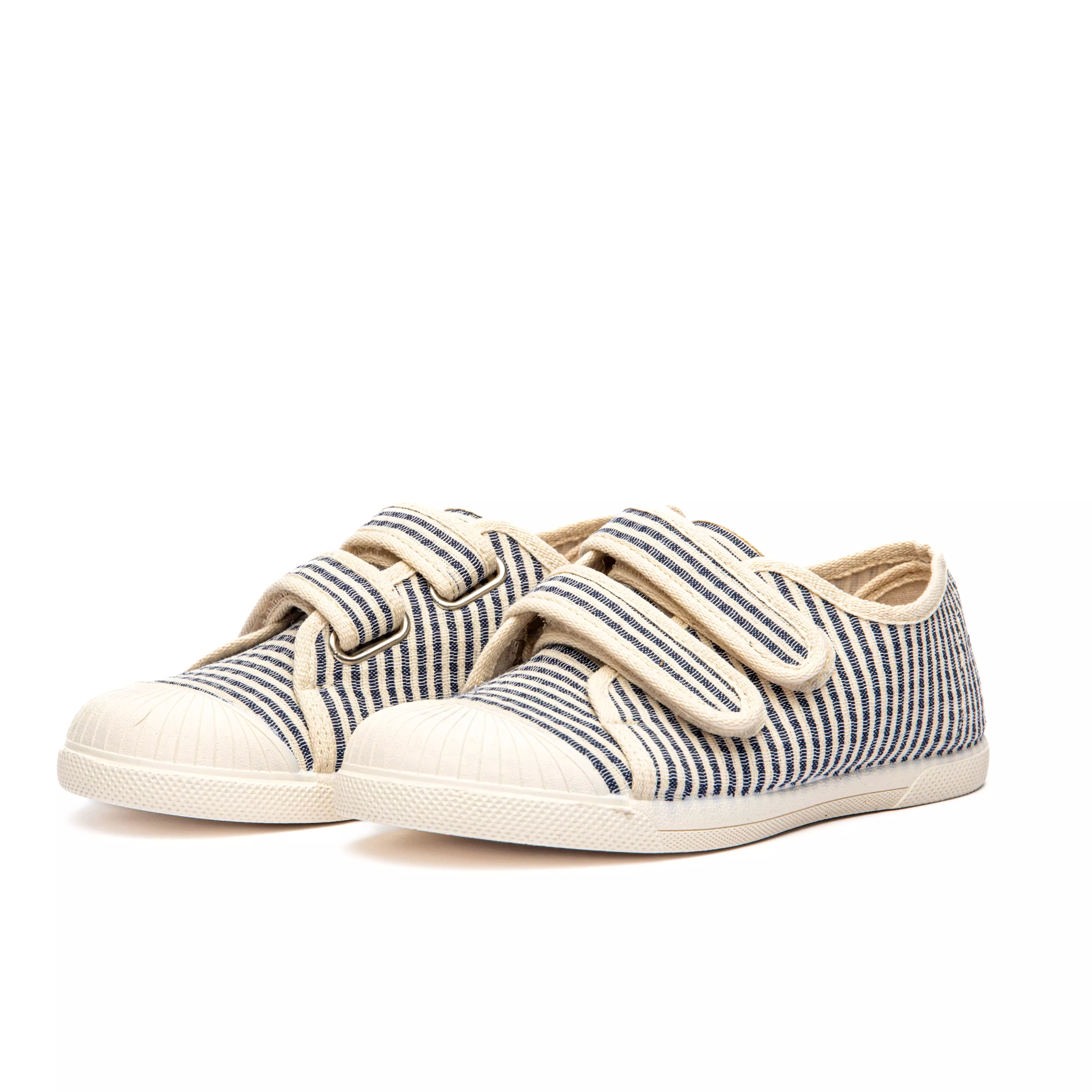 Striped Canvas Double Sneaker - Get it Now!