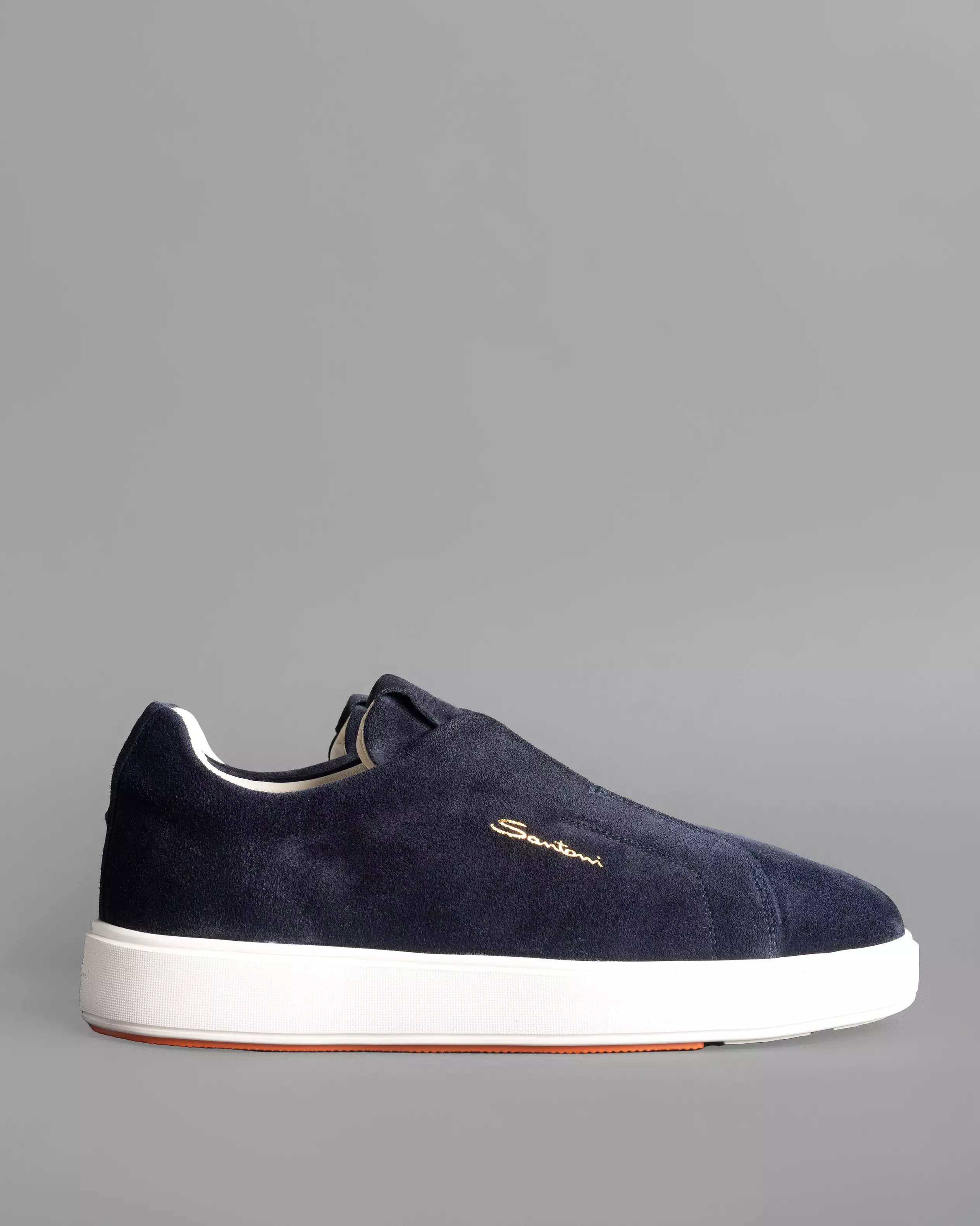 suede slip-on sneakers