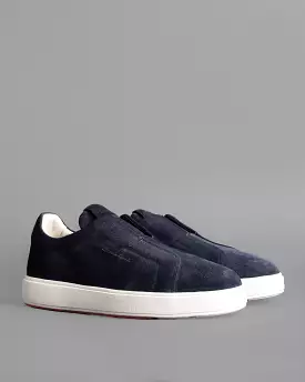 suede slip-on sneakers