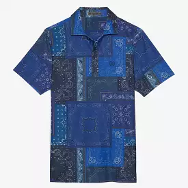 Tech Piqué Polo, Bandana Design