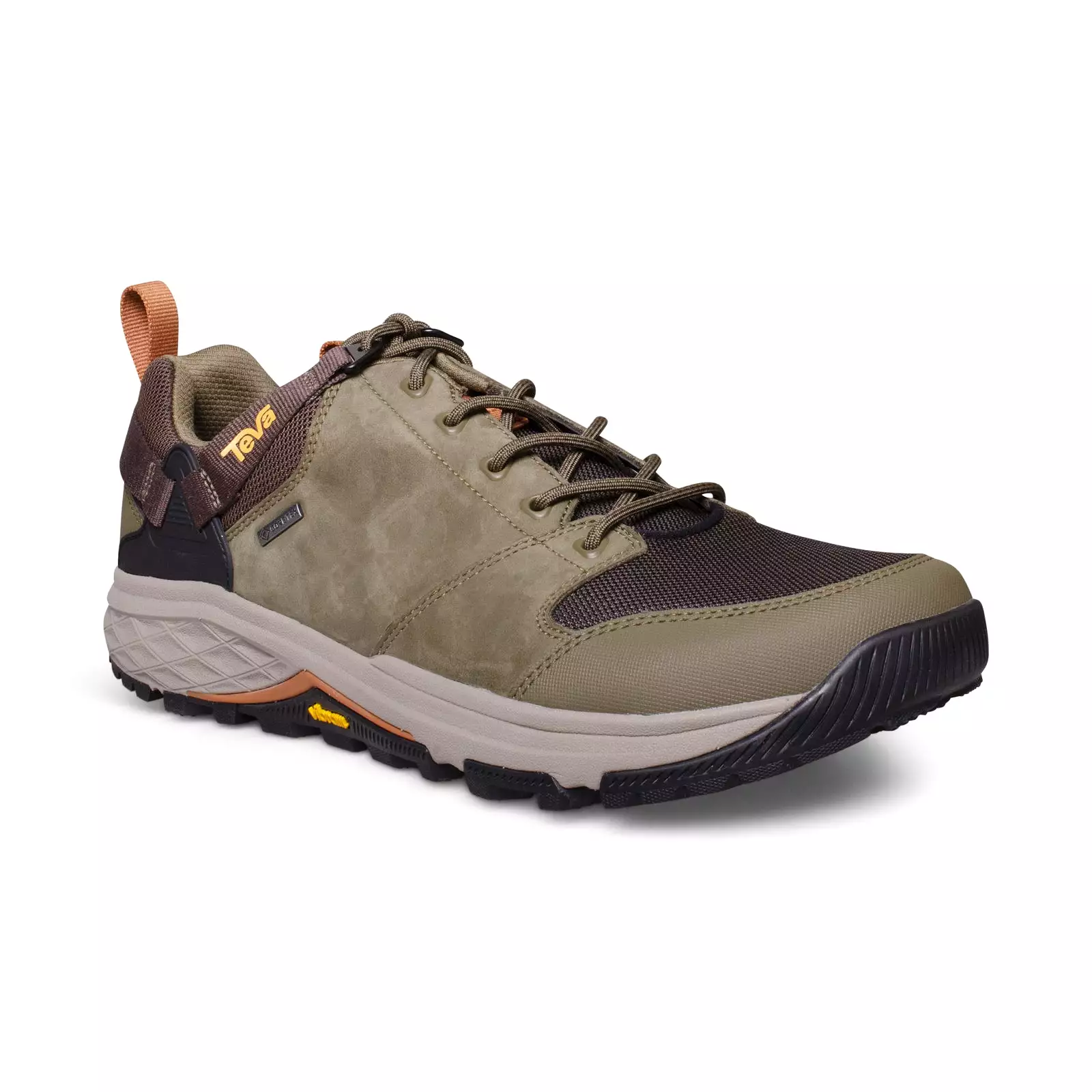 Teva hiking boots - Men's, Grandview Gore Tex Low, Rainforest Brown/Dark Olive.