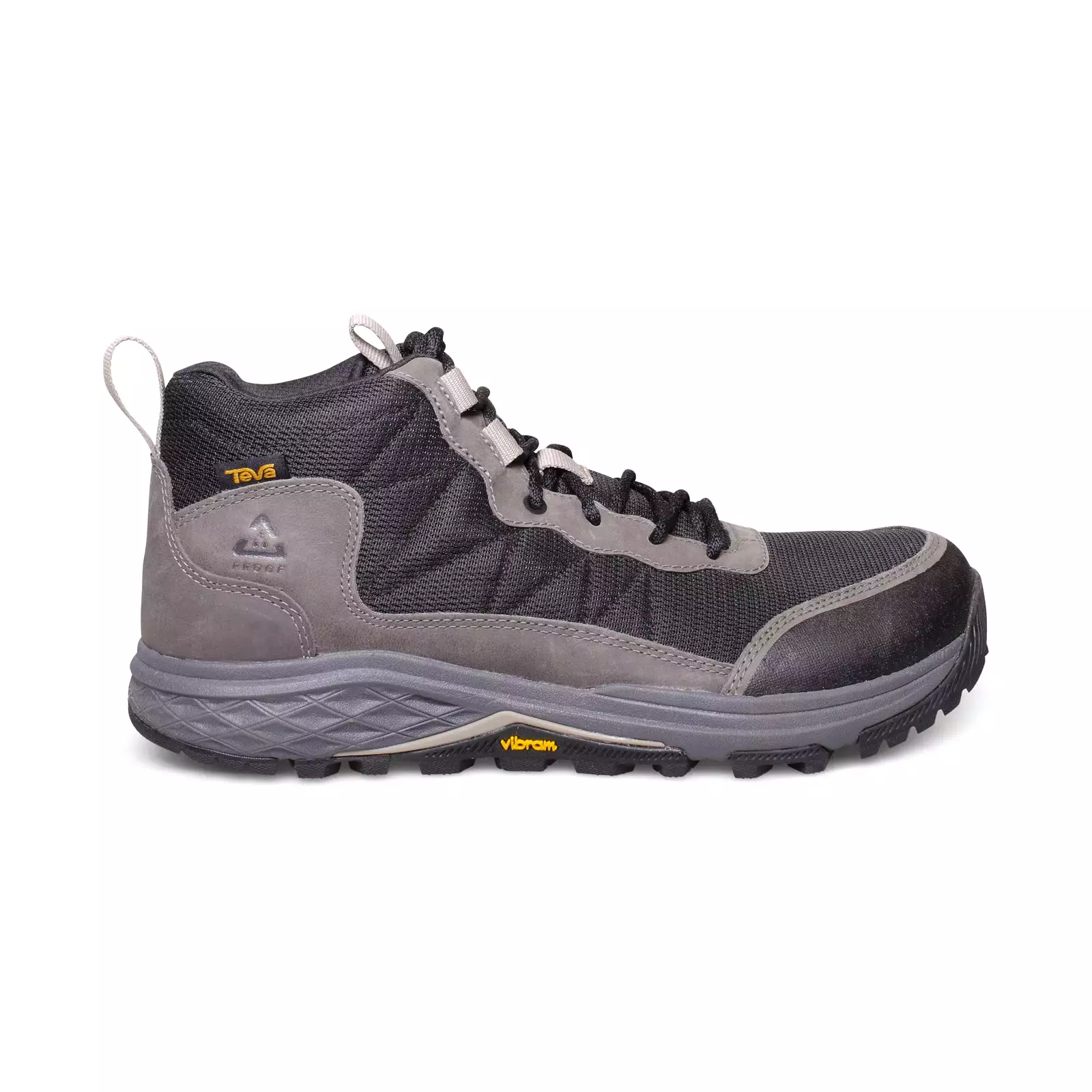 Teva Men's Grey/Black Hiking Boots - Ridgeview Mid RP