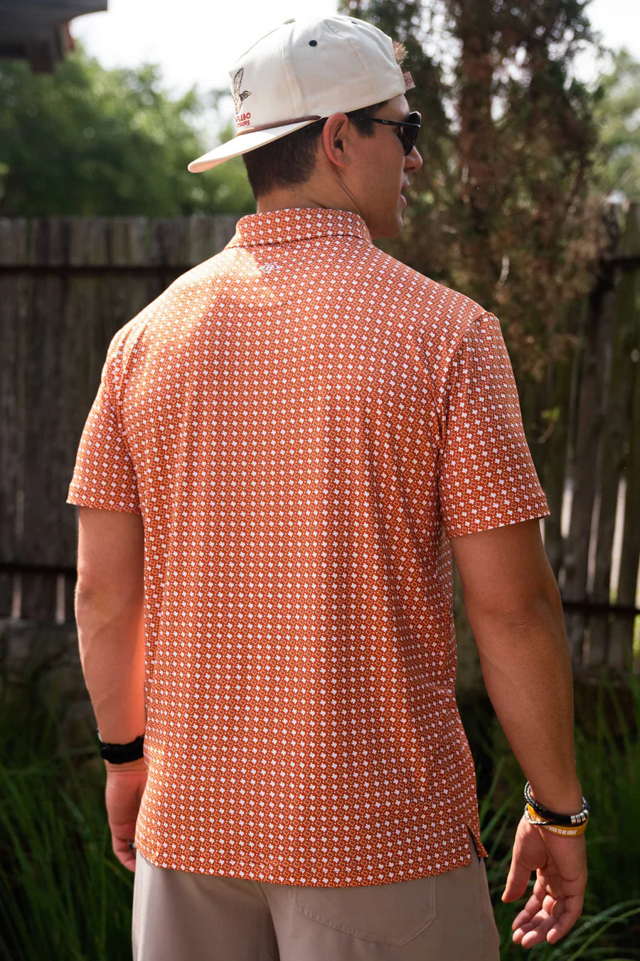 Texas Burnt Orange Polo - Burlebo.