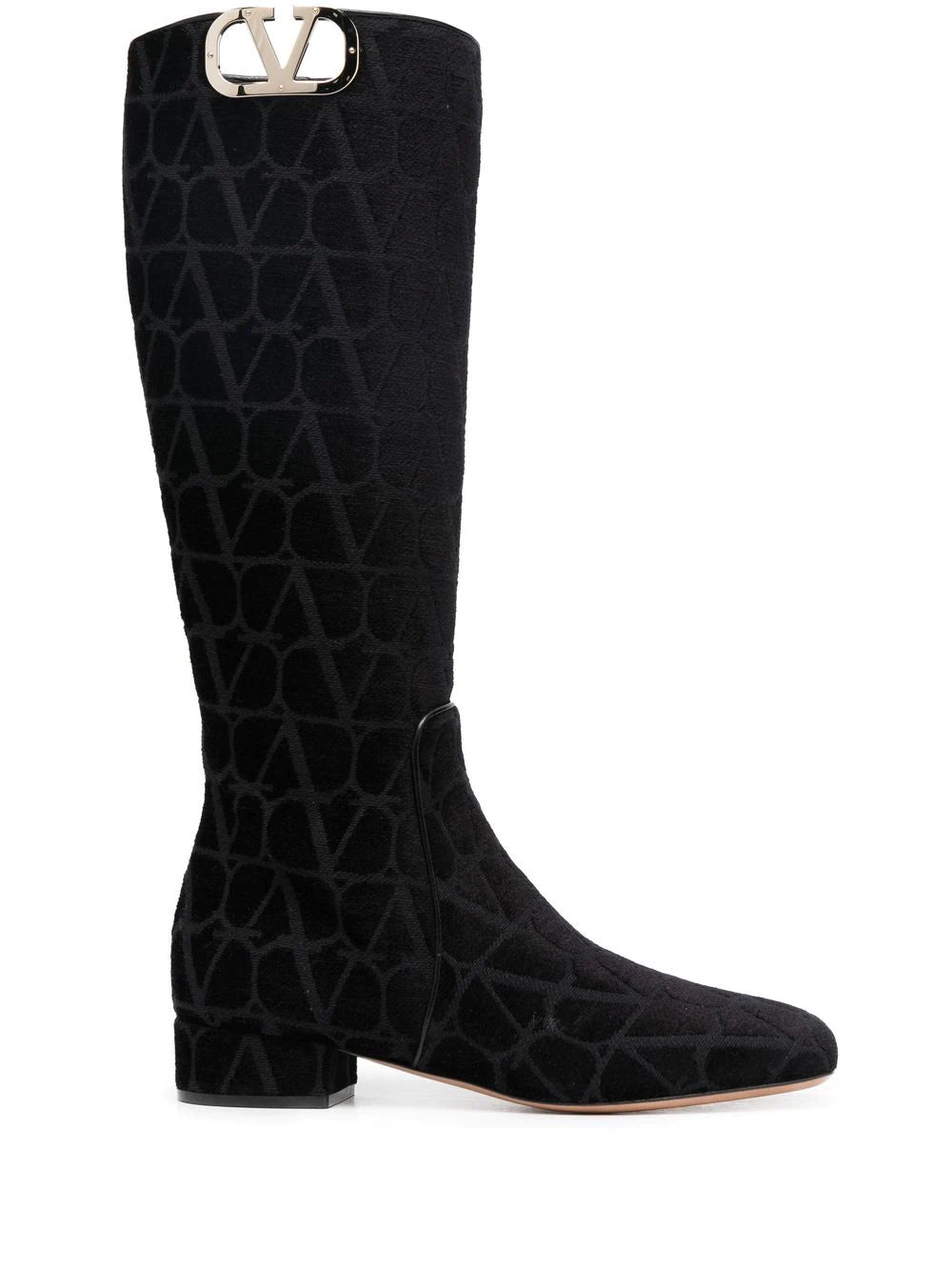 Valentino Garavani knee-high boots, VLogo Type, 30mm