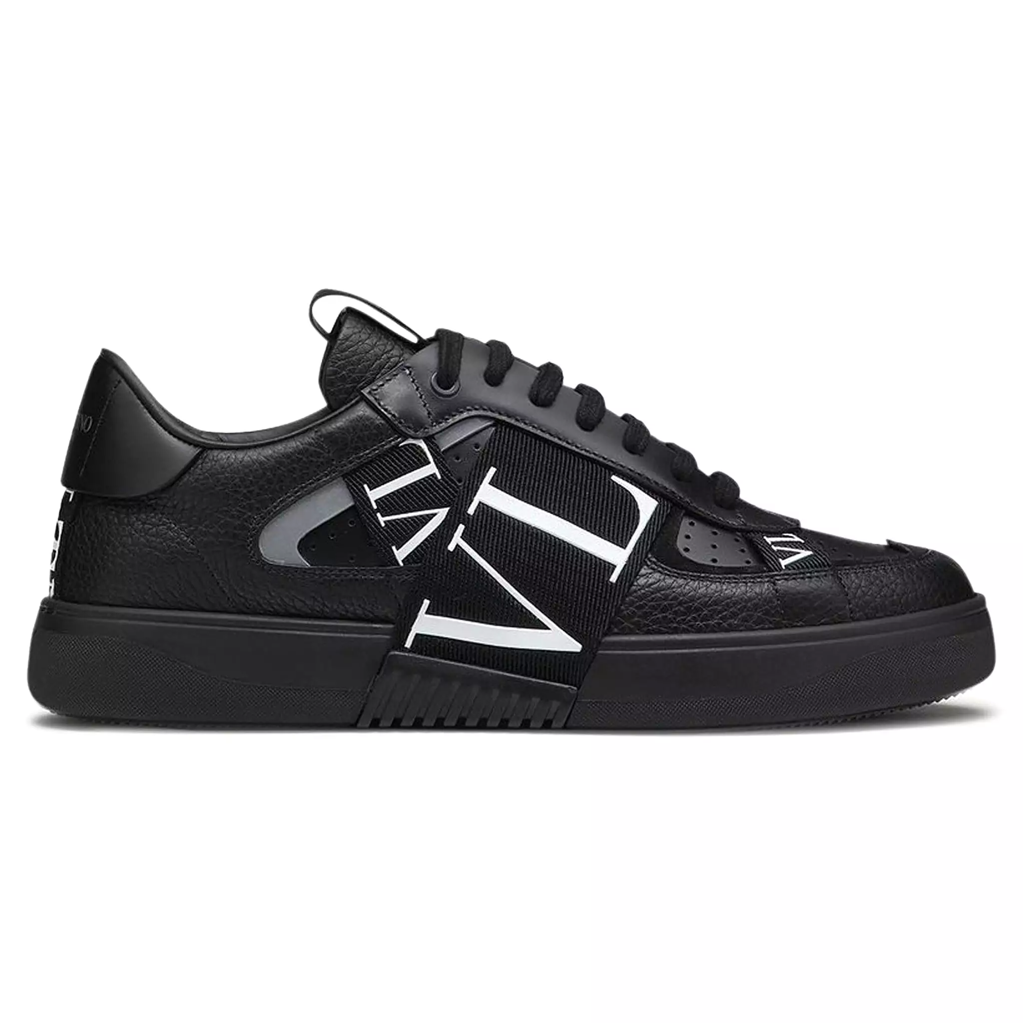 Valentino VLTN Black Sneaker - Logo Design - Online Shopping