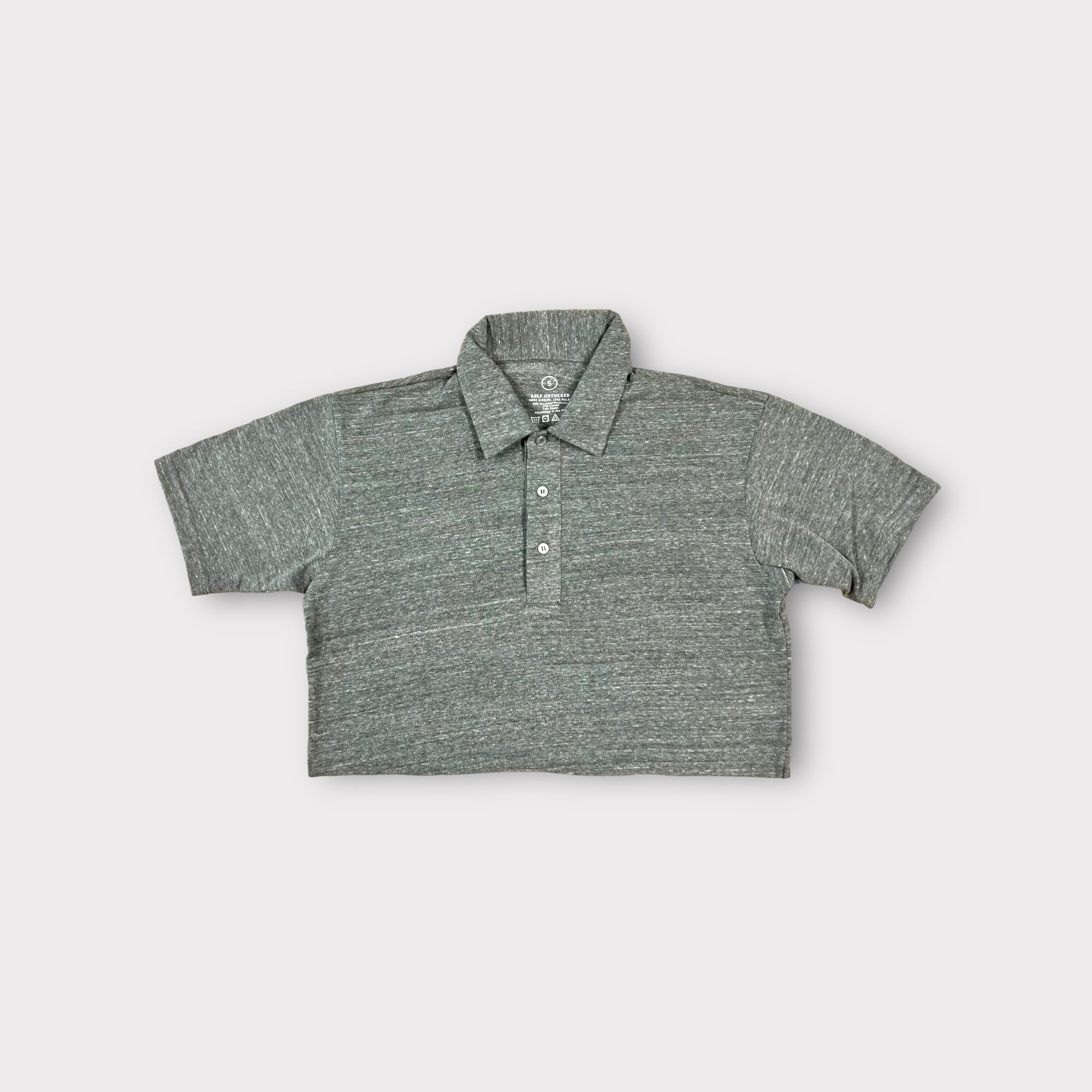 Vintage Comfort Polo - Light Heather Gray