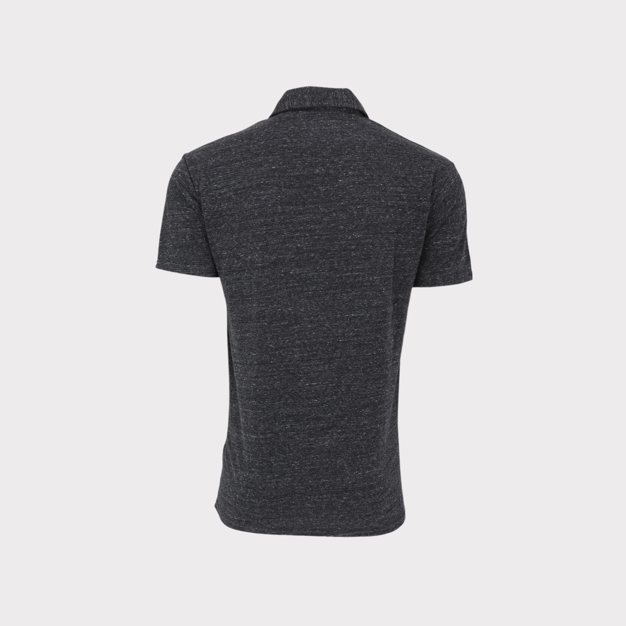 Vintage Comfort Polo Shirt - Heather Charcoal