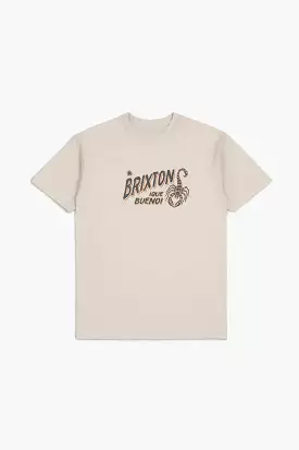 Vinton Short Sleeve Cream Tee - Get it now!