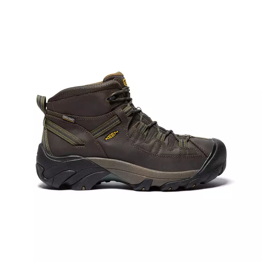 Waterproof Hiking Boots for Men | Targhee II Mid | Canteen/Dark Olive