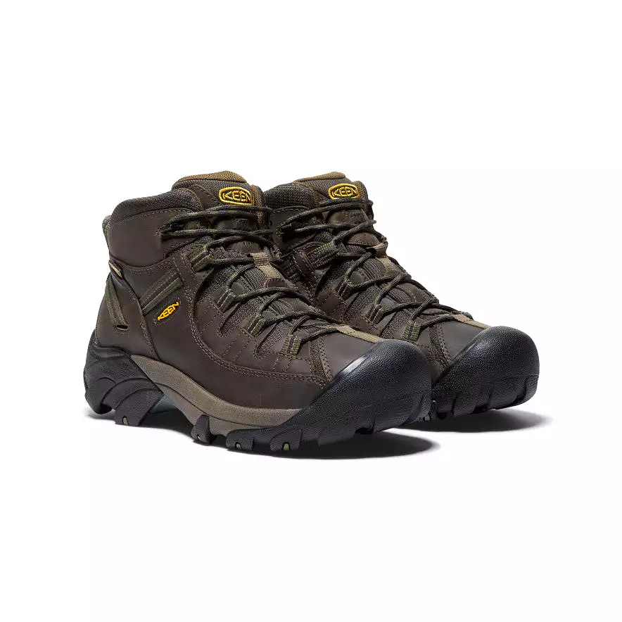 Waterproof Hiking Boots for Men | Targhee II Mid | Canteen/Dark Olive