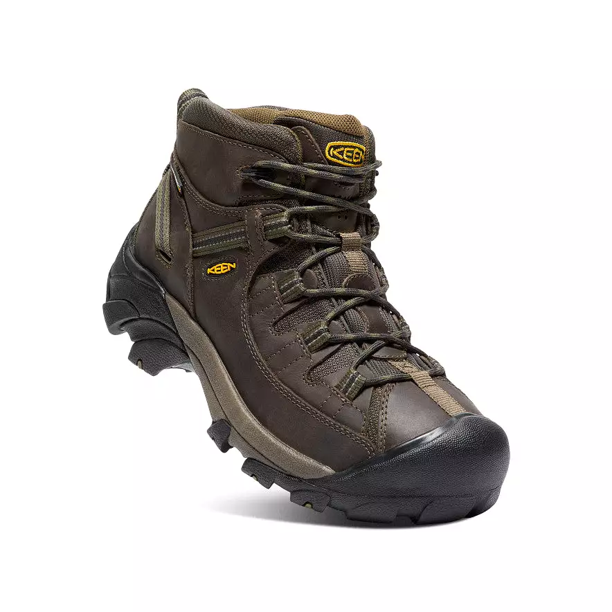 Waterproof Hiking Boots for Men | Targhee II Mid | Canteen/Dark Olive