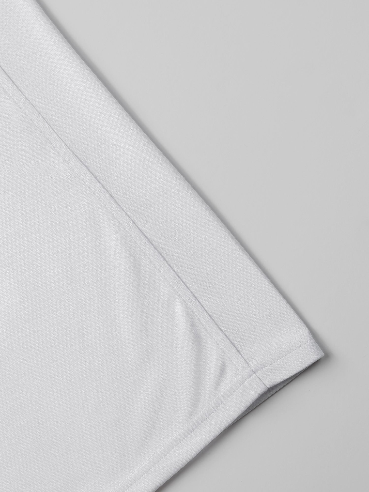 White Boys Polo Shirt with Rib Collar - Classic Style