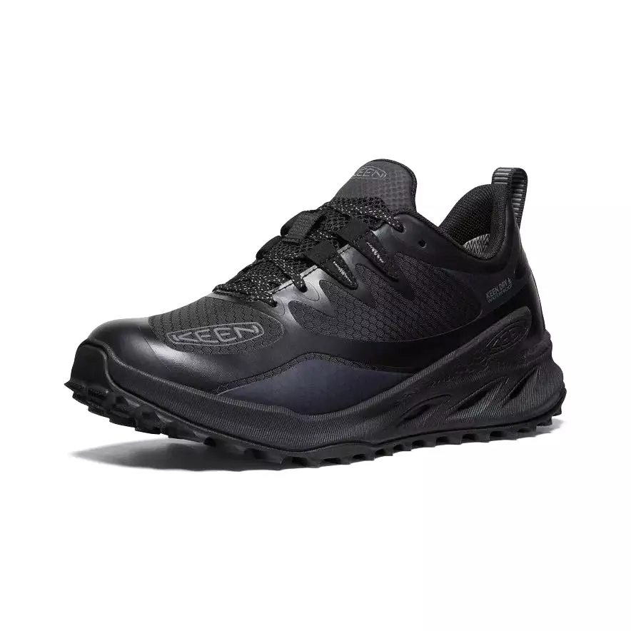 women's zionic waterproof shoes - black/black