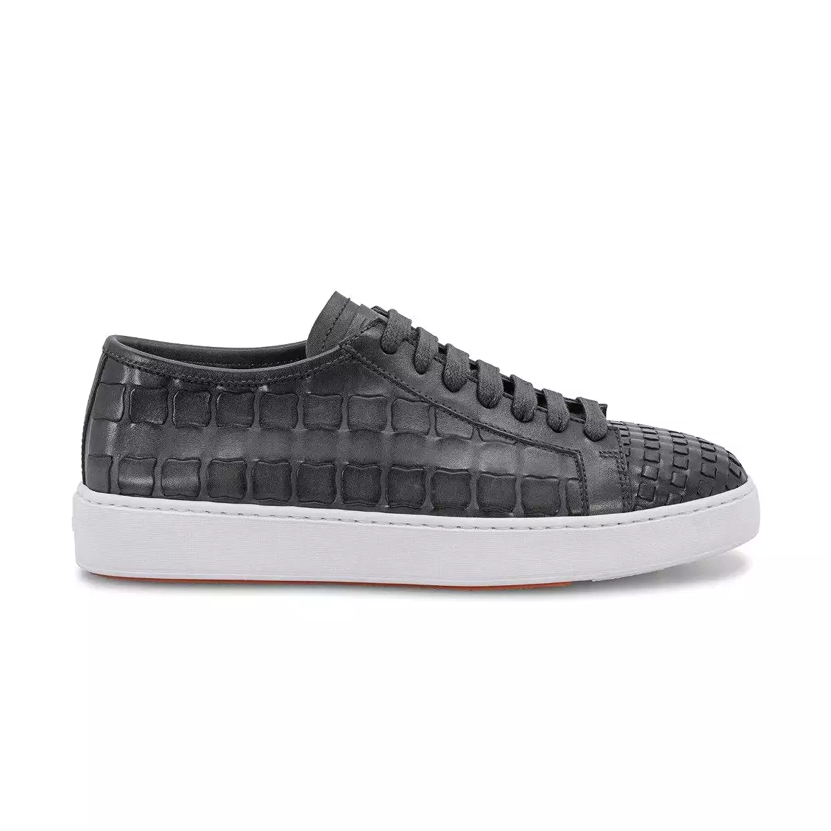 Woven Leather Sneaker